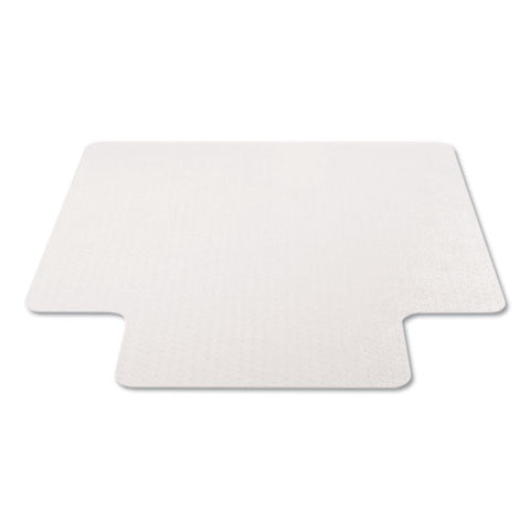 Economat Occasional Use Chair Mat, Low Pile Carpet, Roll, 36 X 48, Lipped, Clear