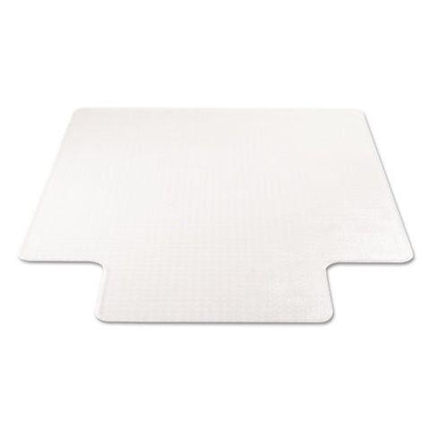 Supermat Frequent Use Chair Mat, Med Pile Carpet, Flat, 36 X 48, Lipped, Clear