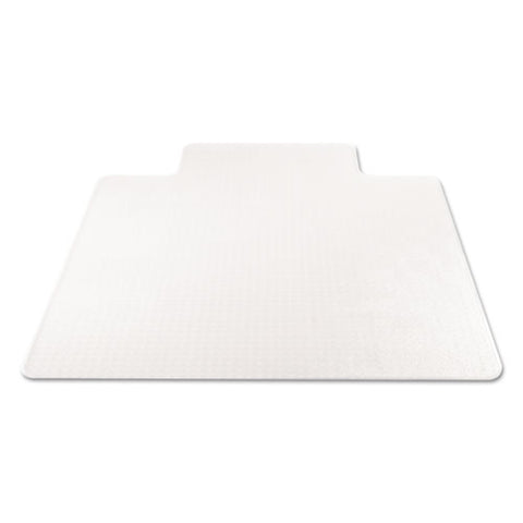 Supermat Frequent Use Chair Mat For Medium Pile Carpet, 45 X 53, Wide Lipped, Clear