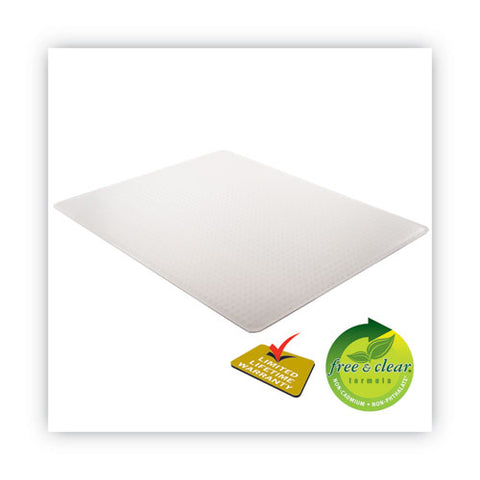 Supermat Frequent Use Chair Mat, Med Pile Carpet, Roll, 46 X 60, Rectangle, Clear