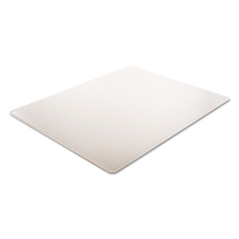 Rollamat Frequent Use Chair Mat, Medium Pile Carpet, Flat, 46 X 60, Rectangle, Clear