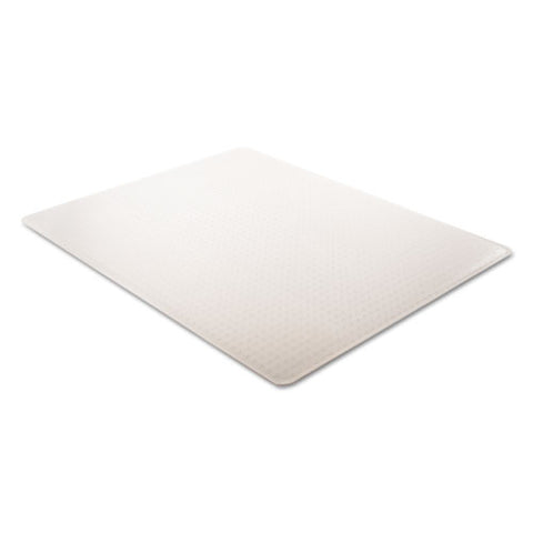 Rollamat Frequent Use Chair Mat, Medium Pile Carpet, Flat, 46 X 60, Rectangle, Clear