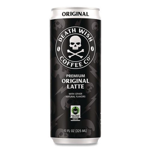 Original Latte Cold Brew Coffee, 11 Oz Can, 12/carton