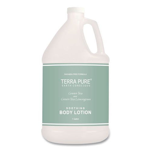 Terra Pure Lotion Gallon, Green Tea And Lemongrass, 1 Gal Bottle
