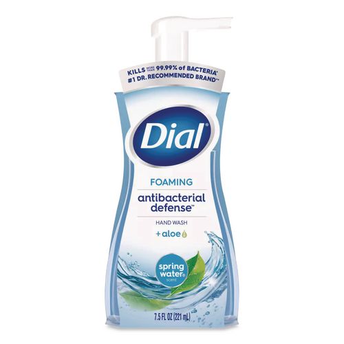 Antibacterial Foaming Hand Wash, Spring Water Scent, 7.5 Oz