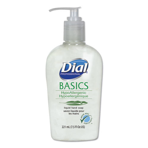 Basics Liquid Hand Soap, Fresh Floral Scent, 7.5 Oz Pump Bottle