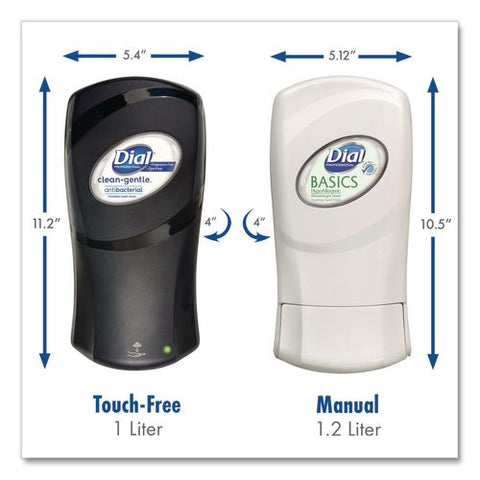 Fit X1 Touch-free Dispenser, 5.4 X 4 X 11.2, Slate, 3/carton