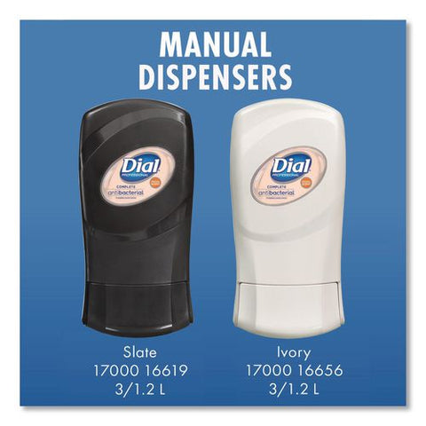 Fit X1 Manual Foaming Soap Dispenser, 1.2 L, 5.5 X 4 X 10.5, Slate, 3/carton