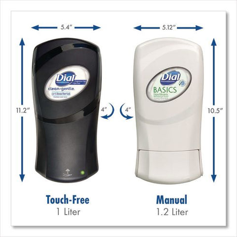 Fit X1 Manual Foaming Soap Dispenser, 1.2 L, 5.12 X 4 X 10.5, Ivory, 3/carton