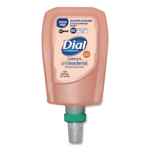 Antibacterial Defense Foaming Hand Wash Refill For Fit X1 Touch Free Dispenser, Original Scent, 1 L, 3/carton