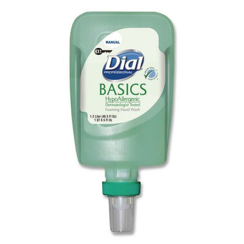 Basics Hypoallergenic Foaming Hand Soap Refill For Fit X1 Manual Dispenser, Fresh Floral Scent, 1 L, 3/carton