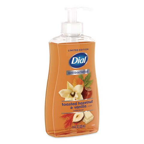 Antibacterial Liquid Hand Soap, Limited Edition, Toasted Hazelnut And Vanilla Scent, 11 Oz Pump Bottle