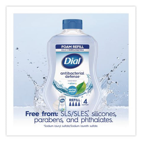 Antibacterial Defense Foaming Hand Soap, Spring Water Scent, 30 Oz Refill Bottle