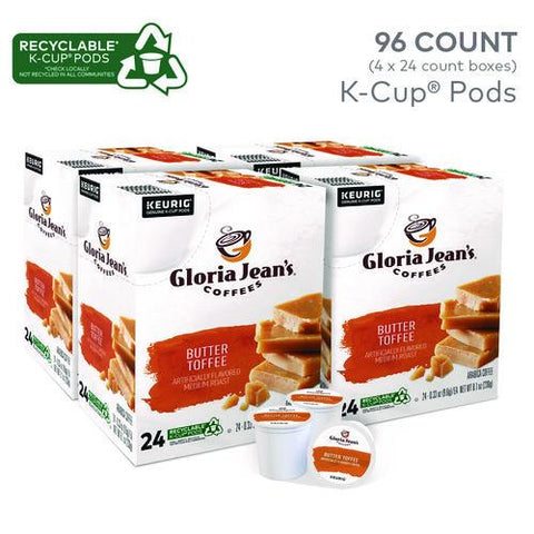 Butter Toffee Coffee K-cups, 96/carton