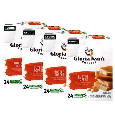 Butter Toffee Coffee K-cups, 96/carton