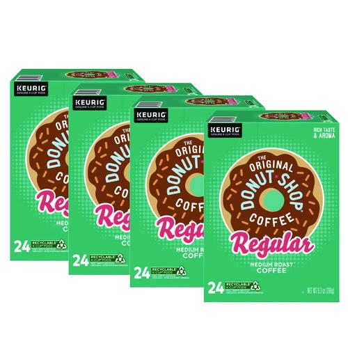 Donut Shop Coffee K-cups, Regular, 96/carton