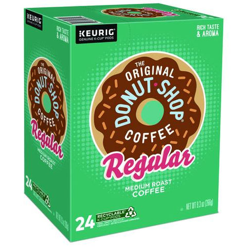 Donut Shop Coffee K-cups, Regular, 96/carton