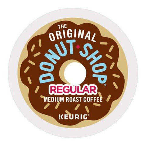 Donut Shop Coffee K-cups, Regular, 24/box