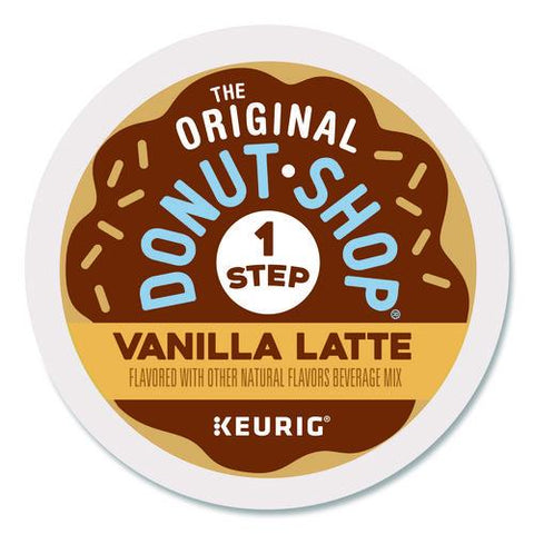 Vanilla One Step Latte K-cups, 20/box
