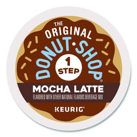 Mocha One Step Latte K-cups, Vanilla, 20/box