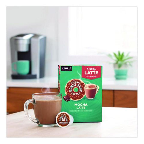 Mocha One Step Latte K-cups, Vanilla, 20/box