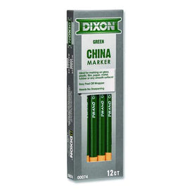 China Marker, Green, Dozen
