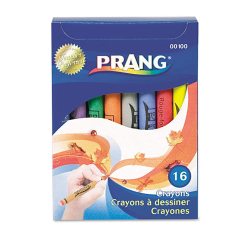 Crayons Made With Soy, 16 Colors/box