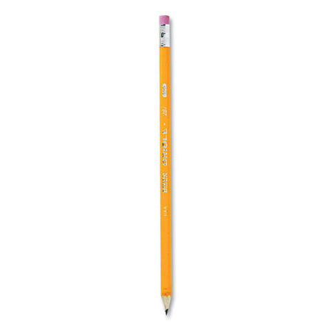 Oriole Presharpened Pencils, Hb (#2), Black Lead, Yellow Barrel, Dozen