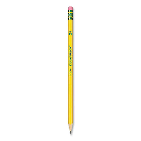 Pre-sharpened Pencil, Hb (#2), Black Lead, Yellow Barrel, Dozen