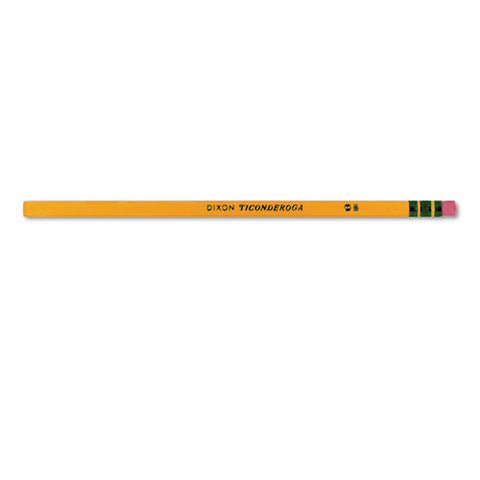 Pencil Value Pack, Hb (#2), Black Lead, Yellow Barrel, 96/pack