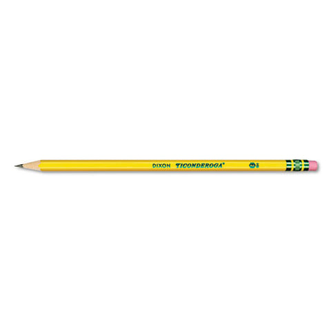 Pencil Value Pack, Hb (#2), Black Lead, Yellow Barrel, 96/pack