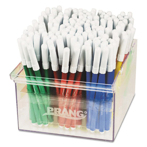 Fine Line Markers, Fine Bullet Tip, Assorted Colors, 144/set