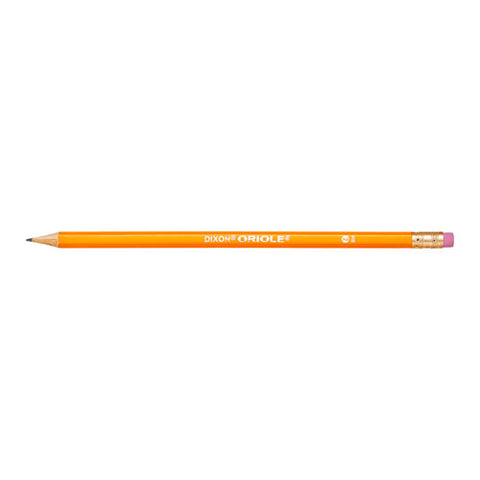 Oriole Presharpened Pencils, Hb (#2), Black Lead, Yellow Barrel, 144/pack