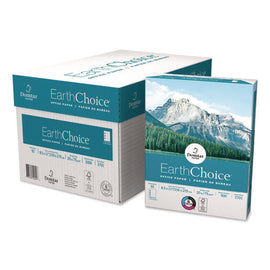 Earthchoice Office Paper, 92 Bright, 20 Lb Bond Weight, 8.5 X 11, White, 500 Sheets/ream, 10 Reams/carton