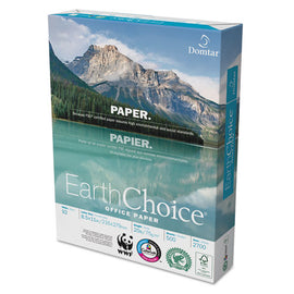 Earthchoice Office Paper, 92 Bright, 20 Lb Bond Weight, 8.5 X 11, White, 500 Sheets/ream, 10 Reams/carton