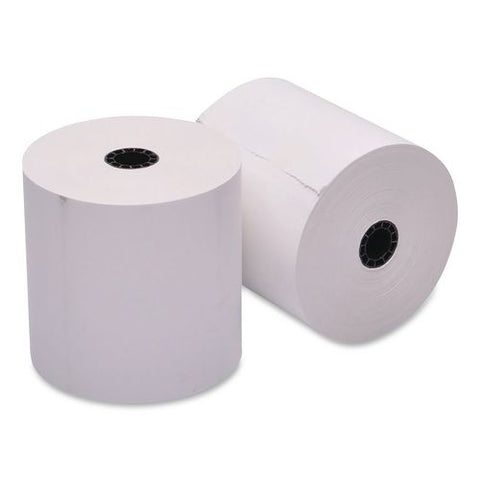 Thermal Pos Receipt Rolls, 3.12" X 165 Ft, White, 50/carton