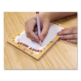 Tayto Cherry Notepad, Ruled, (64) White/multicolor 5.25 X 8.25 Sheets