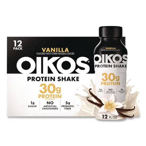 Vanilla Protein Shake, 12 Oz Bottle, 12/carton
