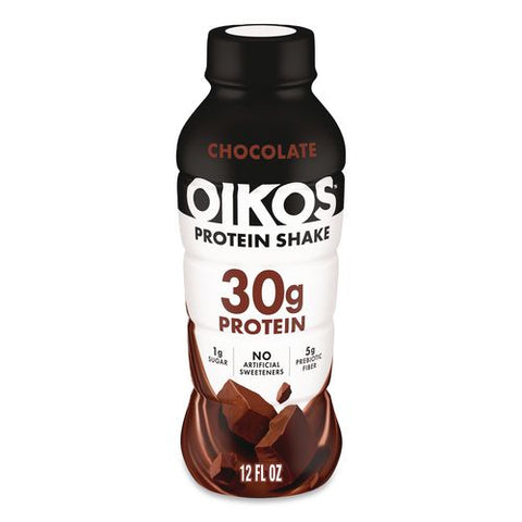 Chocolate Protein Shake, 12 Oz Bottle, 12/carton