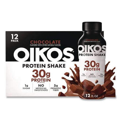 Chocolate Protein Shake, 12 Oz Bottle, 12/carton