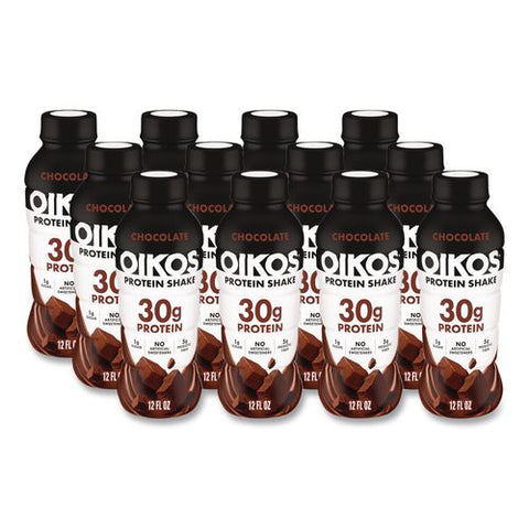 Chocolate Protein Shake, 12 Oz Bottle, 12/carton
