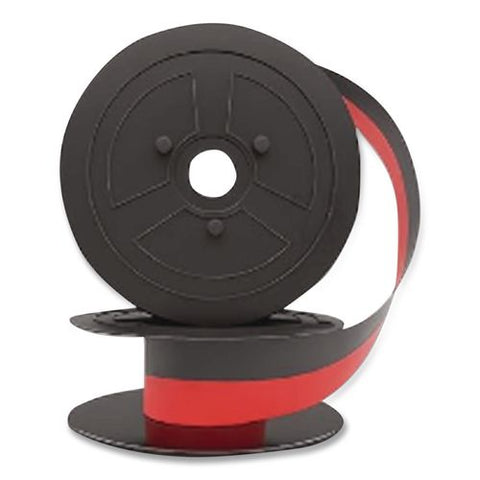 R3027 Calculator Ribbon - Bulk, Black/red, 96/carton