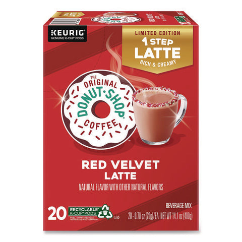 Red Velvet One-step Latte K-cup, 20/box