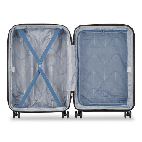 Cruise 3.0 24" Hardside Suitcase, 17.5 X 11.25 X 26.75, Black