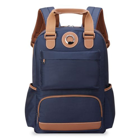 Flanerie Laptop Backpack, Fits Devices Up To 15.9", 13.5 X 7.25 X 16.5, Navy