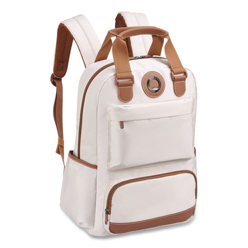 Flanerie Laptop Backpack, Fits Devices Up To 15.9", 13.5 X 7.25 X 16.5, Champagne