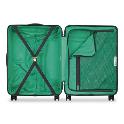 United Colors Of Benetton X Delsey Paris Now! 23" Hardside Spinner, 18 X 11 X 26, Black