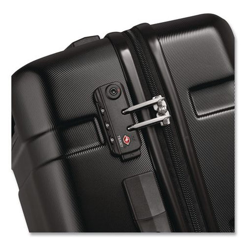 United Colors Of Benetton X Delsey Paris Now! 23" Hardside Spinner, 18 X 11 X 26, Black