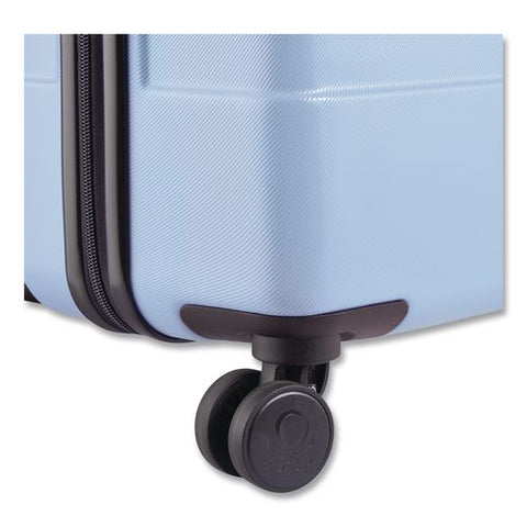 United Colors Of Benetton X Delsey Paris Now! 23" Hardside Spinner, 18 X 11 X 26, Light Blue