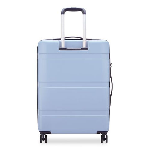 United Colors Of Benetton X Delsey Paris Now! 23" Hardside Spinner, 18 X 11 X 26, Light Blue